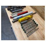 Lot of Various Drill Bits