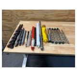 Lot of Various Drill Bits