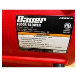 BAUER 1000 CFM, 1/5 HP Floor Blower (08212590)