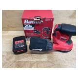BAUER 20V Cordless, 5 in. Random Orbit Sander with Dust Bag and Battery (08212555)