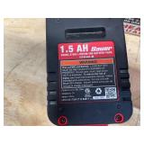 BAUER 20V Cordless, 5 in. Random Orbit Sander with Dust Bag and Battery (08212555)