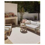 Loloi Amber Lewis Malibu Collection MAB-01 Ivory/Dove 6
