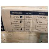 PropVue Projector Screen with Stand 100 inch