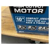 HERCULES 15 Amp, 10 in. Compact Jobsite Table Saw with Rack and Pinion Fence (082125380)