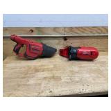Lot of 2 - Milwaukee Airsnake and Blower (Not Working)