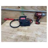 Lot of 2 - Milwaukee 1/2" Impact Wrench and Powered Head (Not Working)