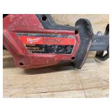 Lot of 2 - Milwaukee Compact Inflator and Hackzall (Not Working)