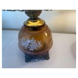 Set of Vintage Hurricane Lamps Set of Vintage Hurricane Lamps