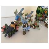 Lot of Ceramic Bird Decor Lot of Ceramic Bird Decor