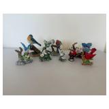 Lot of Ceramic Birds Lot of Ceramic Birds