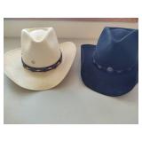 Two "Charlie Horse" Custom Designed Western Style Hats Two "Charlie Horse" Custom Designed Western Style Hats