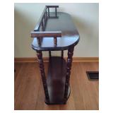 Antique Spindle Leg Side Table with Drawer Antique Spindle Leg Side Table with Drawer