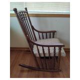 Antique Wood Rocking Chair Antique Wood Rocking Chair