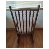 Antique Wood Rocking Chair Antique Wood Rocking Chair