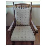 Antique Wood Rocking Chair Antique Wood Rocking Chair