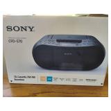 Sony CD - Cassette - Radio Boombox Sony CD - Cassette - Radio Boombox
