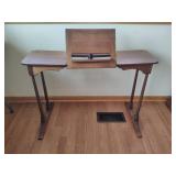 Antique Easel Table Antique Easel Table