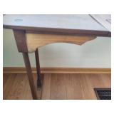 Antique Easel Table Antique Easel Table