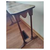 Antique Easel Table Antique Easel Table