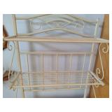 Metal and Wood Bakers Rack Metal and Wood Bakers Rack