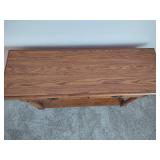 Solid Oak Sofa/Entry Table Solid Oak Sofa/Entry Table