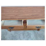 Solid Oak Sofa/Entry Table Solid Oak Sofa/Entry Table