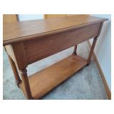 Solid Oak Sofa/Entry Table Solid Oak Sofa/Entry Table