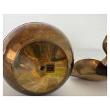 Vintage Brass Pitcher and Pelican Trinket Holder Vintage Brass Pitcher and Pelican Trinket Holder