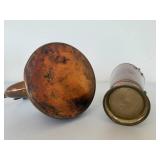 Vintage Copper Tea Pot and Pitcher Vintage Copper Tea Pot and Pitcher