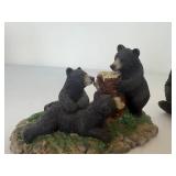 Lot of Black Bear Figurines Lot of Black Bear Figurines