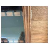 Set of Two Spoon Display Racks with Glass Door Set of Two Spoon Display Racks with Glass Door