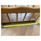 Oak Magazine Holder Oak Magazine Holder