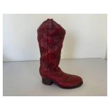 Red Cowboy Boot Doorstop Red Cowboy Boot Doorstop