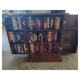 Cabinet Filled with VHS Tapes Cabinet Filled with VHS Tapes