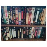 Cabinet Filled with VHS Tapes Cabinet Filled with VHS Tapes