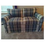 Plaid Loveseat Plaid Loveseat