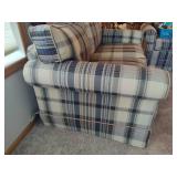 Plaid Loveseat Plaid Loveseat