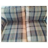 Plaid Loveseat Plaid Loveseat