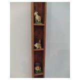 Cute Miniature Decor and "Ruler" Display Shelf Cute Miniature Decor and "Ruler" Display Shelf