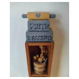 Cute Miniature Decor and "Ruler" Display Shelf Cute Miniature Decor and "Ruler" Display Shelf