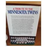 Minnesota Twins 1987 World Series Wheaties Box and Twins Bear Minnesota Twins 1987 World Series Wheaties Box and Twins Bear