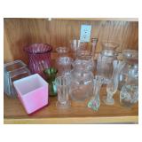 Lot of Assorted Vases Lot of Assorted Vases