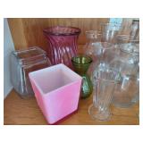 Lot of Assorted Vases Lot of Assorted Vases