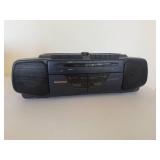 Magnavox Twin Cassette Player and Sony Cassette Player and Cassette Tapes Magnavox Twin Cassette Player and Sony Cassette Player and Cassette Tapes