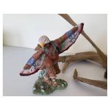 Driftwood and Native American Sculptures Set Driftwood and Native American Sculptures Set