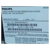 Visio Television and Phillips DVD/Cassette Player Visio Television and Phillips DVD/Cassette Player
