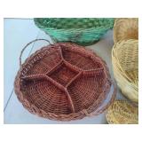 Assorted Wicker Baskets and More Assorted Wicker Baskets and More