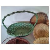 Assorted Wicker Baskets and More Assorted Wicker Baskets and More