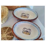 Assorted Wicker Baskets and More Assorted Wicker Baskets and More