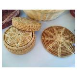 Assorted Wicker Baskets and More Assorted Wicker Baskets and More